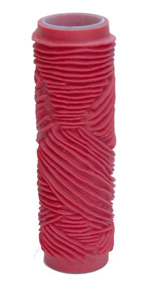 Textured Rubber Pattern Roller Sleeve