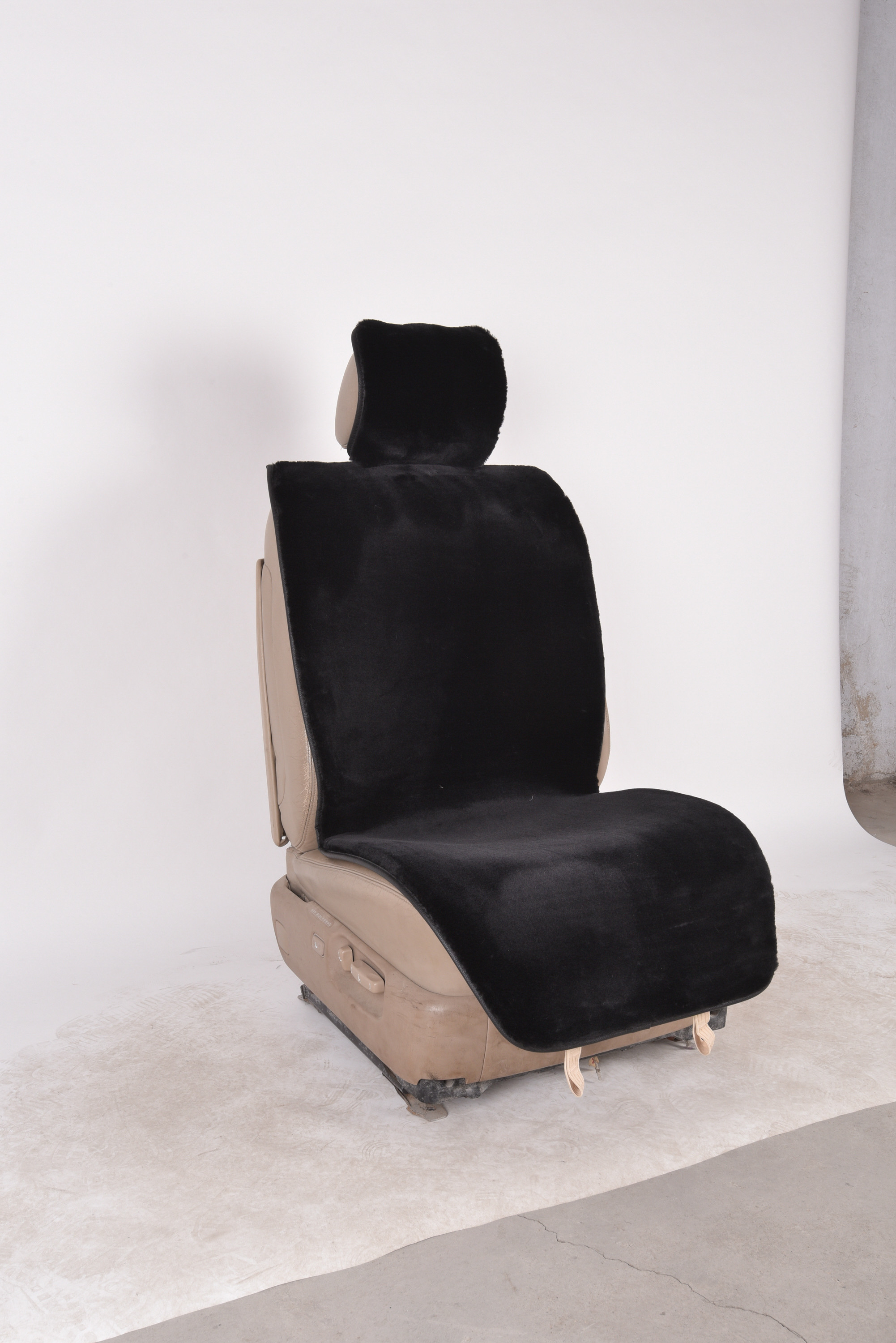 Faux Sheepskin Car Seat Cushion