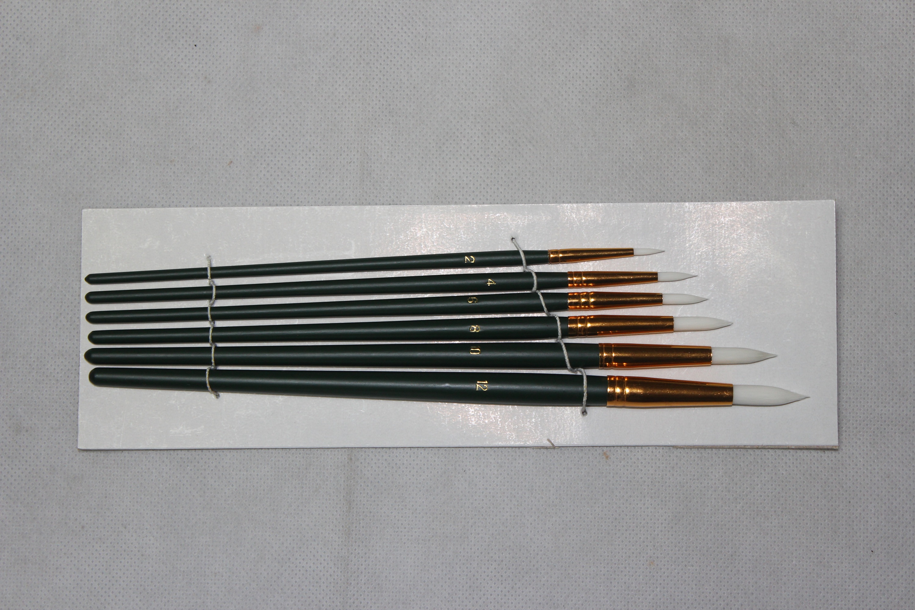 Synthetic Bristle Artist Brush Set