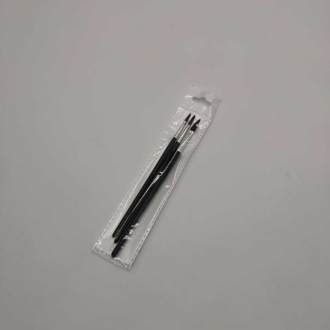 Artist Paint Brush Set, 3 Pieces