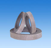 Brake Lining with Rubber and Metallic Components
