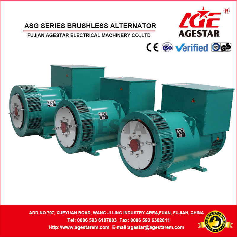 Brushless Synchronous AC Alternator