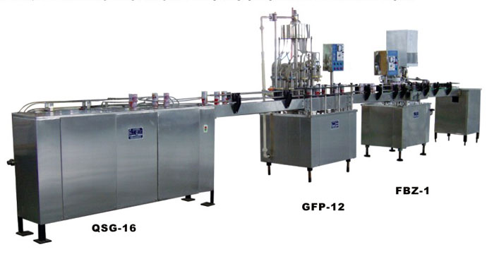 Automated Liquid Filling and Packaging Line