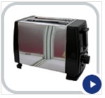 Two-Slice Stainless Steel Toaster
