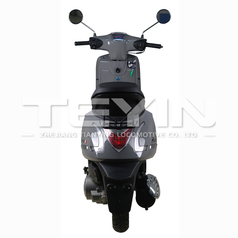 Side profile of the urban commuter scooter