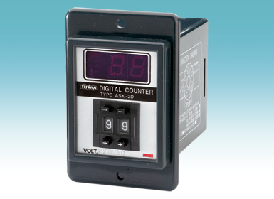 Digital Counter with Manual Reset