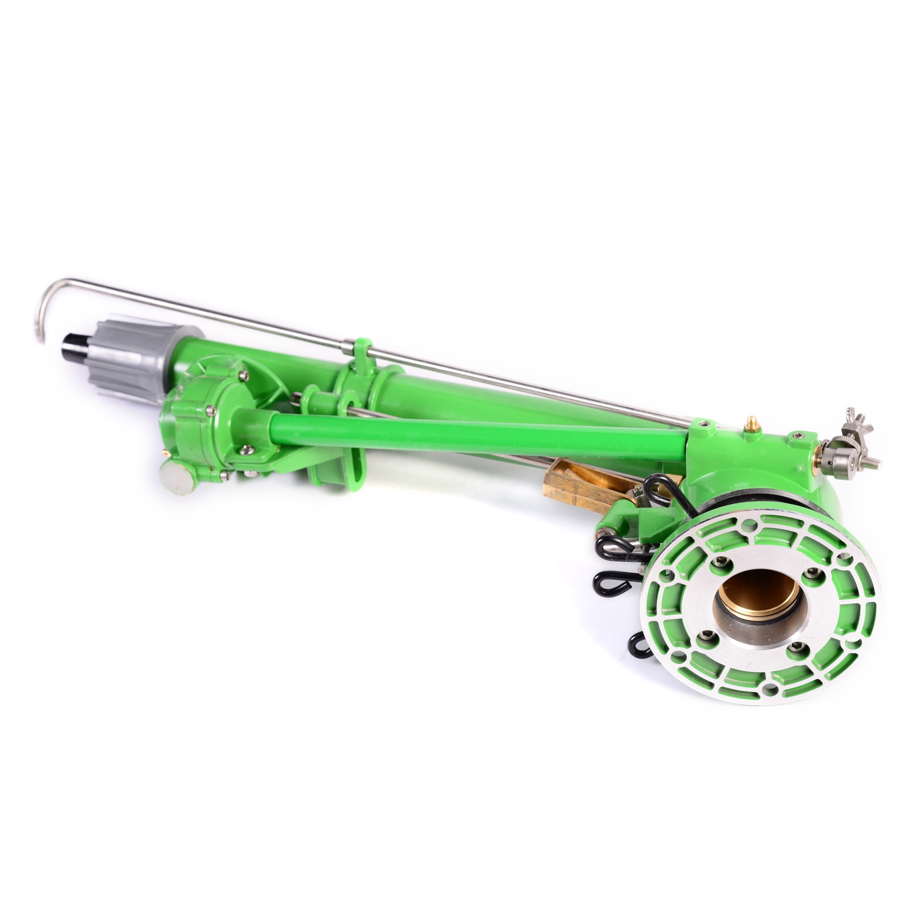 Vortex spray gun in operation