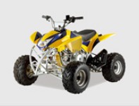 Yellow All-Terrain Vehicle for Off-Road Use