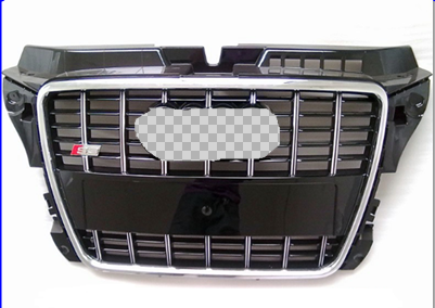Audi A3/S3 Chrome and Black Honeycomb Mesh Grille (2008-2011)