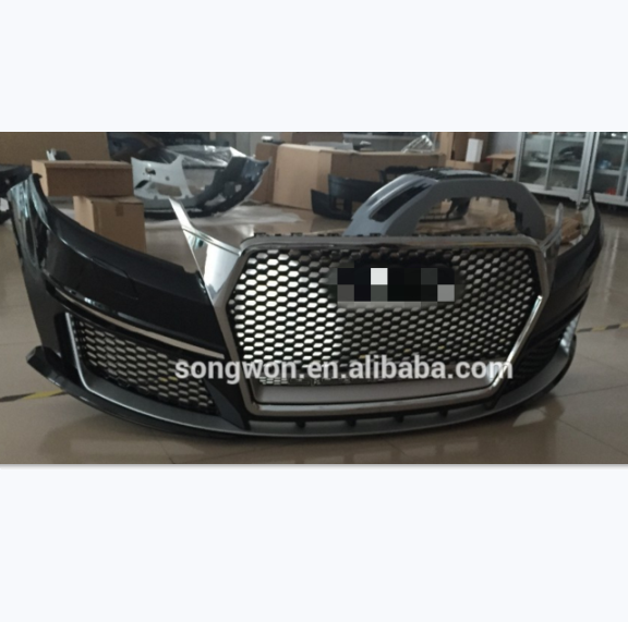 Honeycomb Grille Front Bumper Assembly for Audi Q7 (2006-2015)