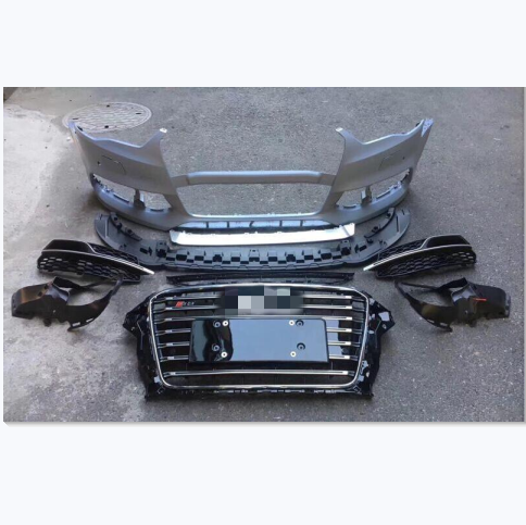 Unpainted Front Bumper Assembly for 2013 Audi S3