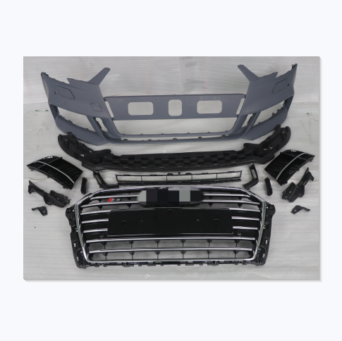 Complete Front Bumper Assembly for 2017 Audi S3