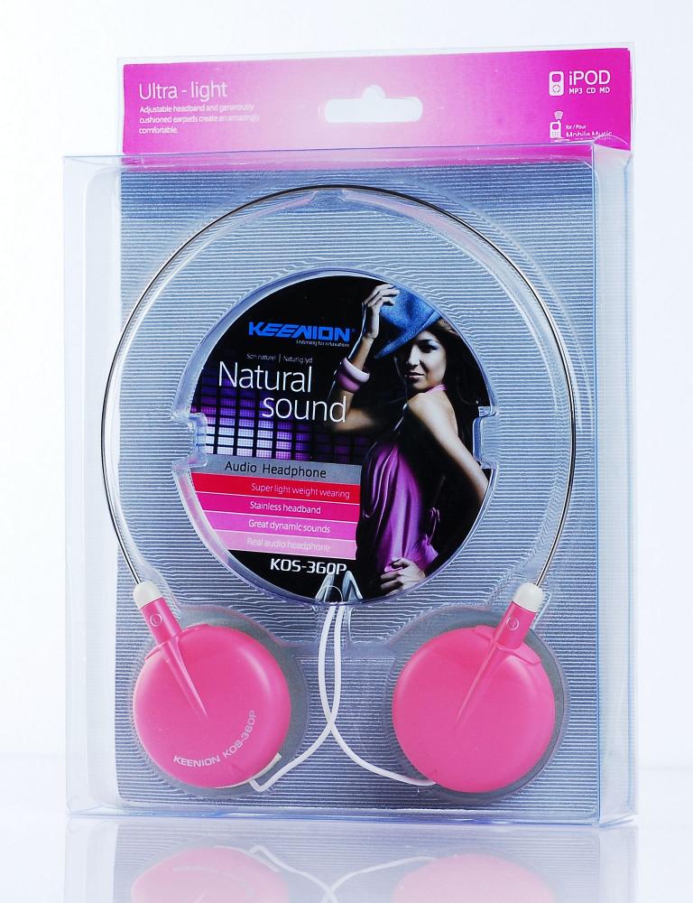 Lightweight On-Ear Headphones with Cushioned Earpads