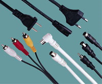 RCA Composite, S-Video, and Power Cables