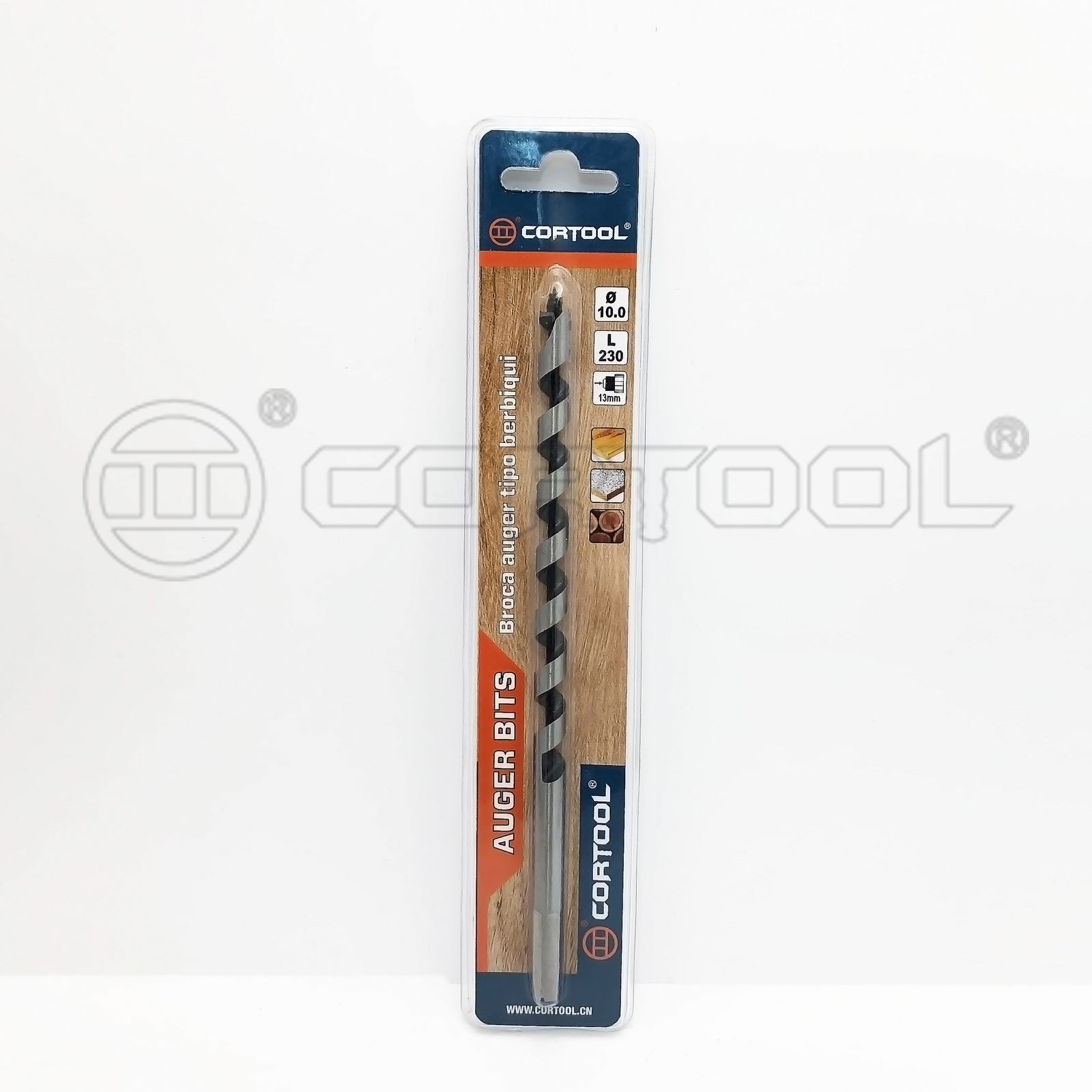 Wood Auger Drill Bit with Spiral Flute