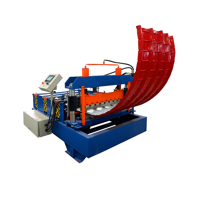 AUOTOMATIC sheet metal curving machine tile manufacturing plant tile making machinery - Image 2