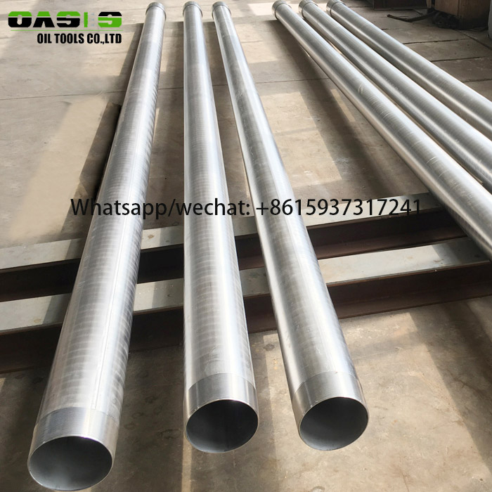 Seamless stainless steel casing for water well drilling