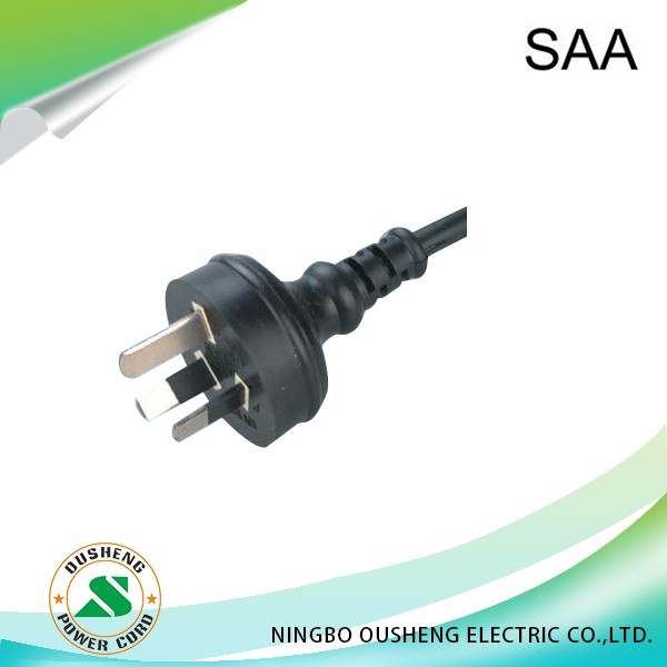 Australia AS/NZ 3112 Plug to IEC 60320 C21 Power Cord - Image 2