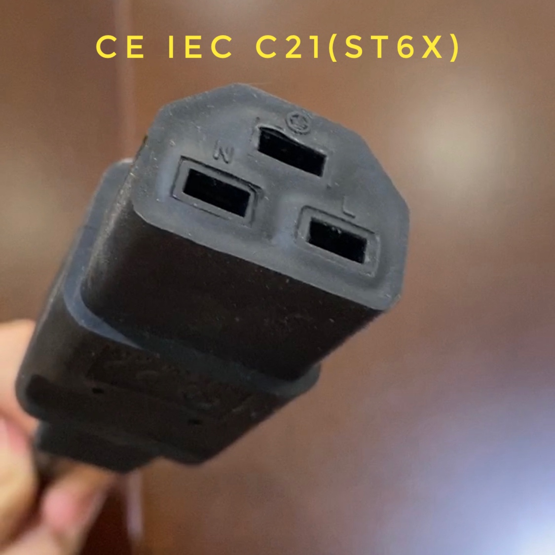 AS/NZ 3112 to IEC 60320 C21 Power Cord