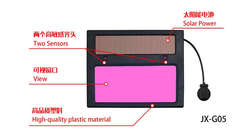 Auto Darkening Welding Filter (JX G05) - Image 2