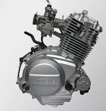 Single-Cylinder Motorcycle Engine