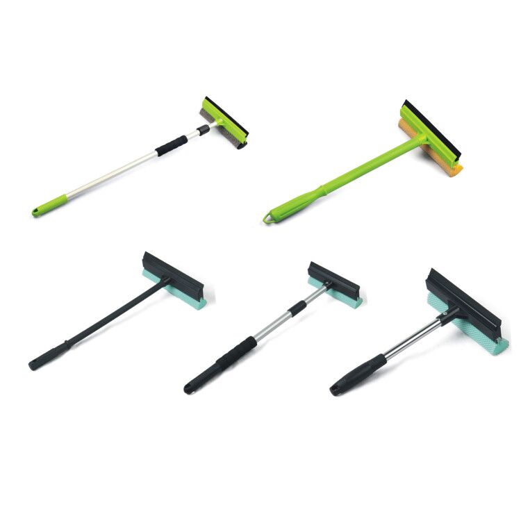 Multipurpose Squeegee and Sponge Cleaning Tool