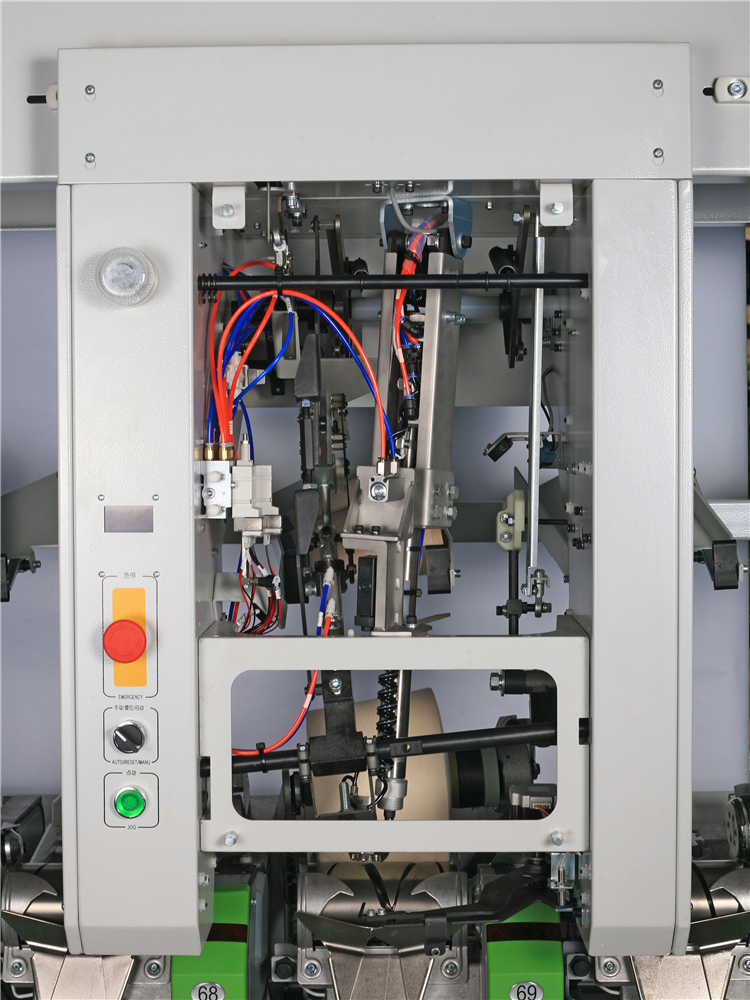 Automatic winder control panel and pneumatic systems