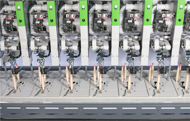 Multiple winding heads with tension control