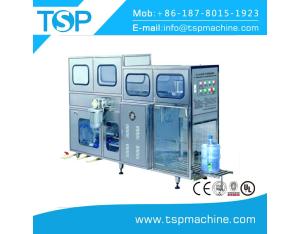 High-volume PET blowing machine with safety features