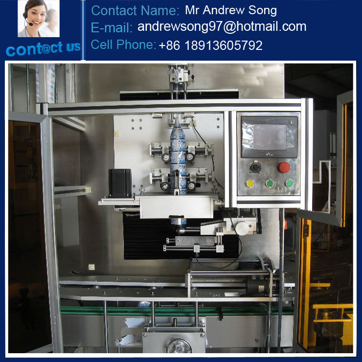 Automatic Bottled Water Sleeve Labeling Machine - Image 2