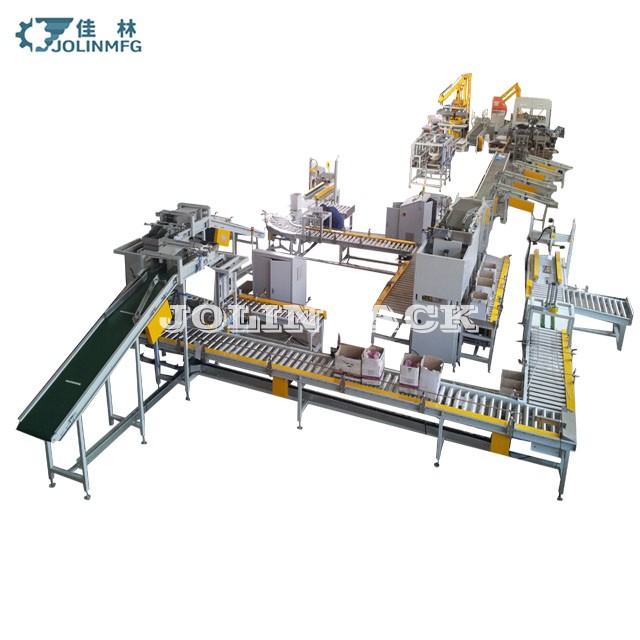 Automatic Carton Box Case palletizer Palletizing Robot Machine Packaging Line - Image 3