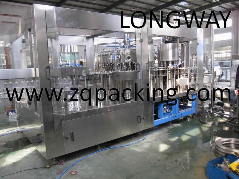 Automatic Carbonated Beverage Bottling Line