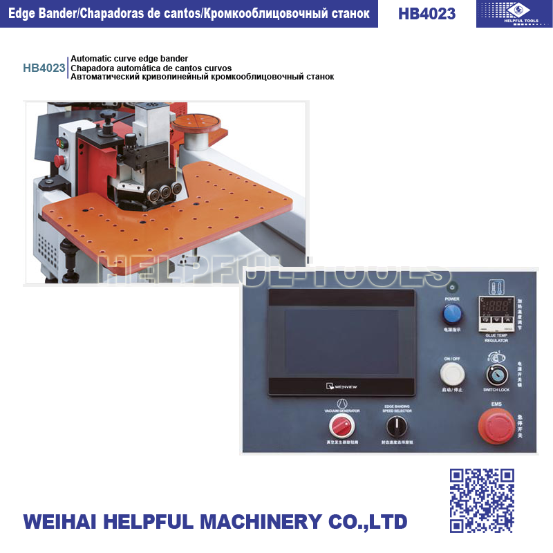 Control panel and adjustment interface