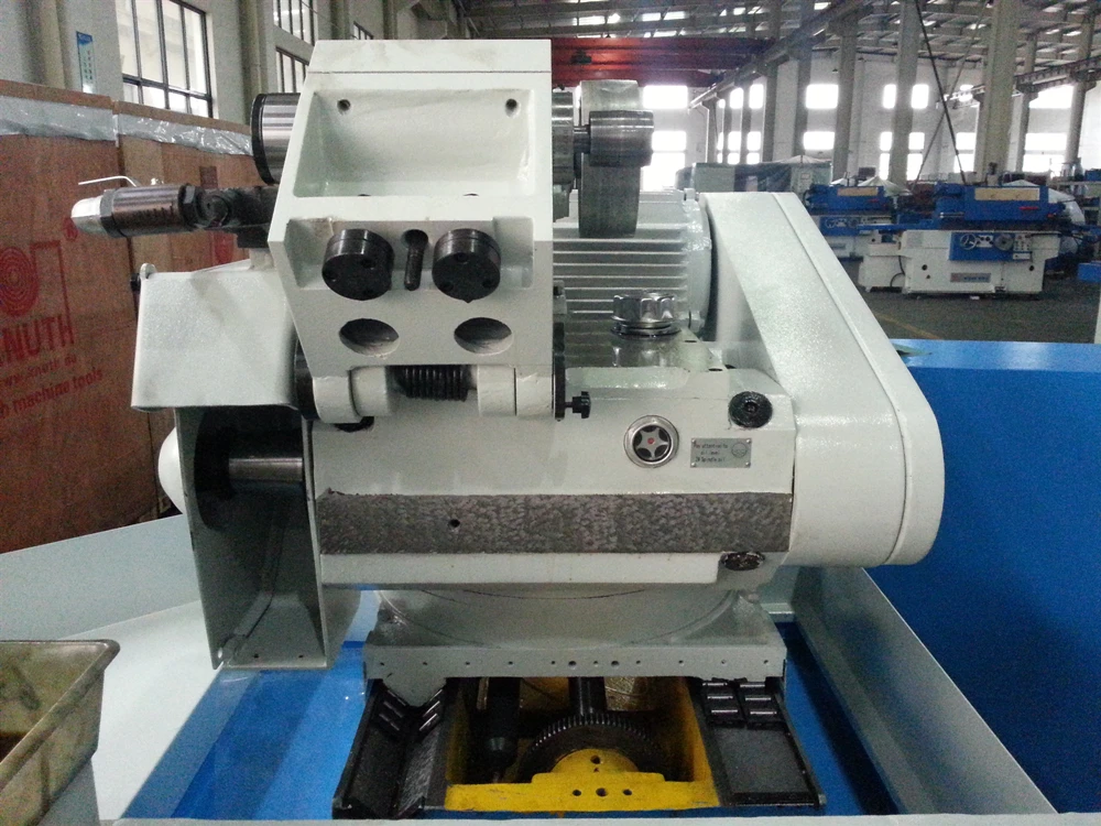 Grinding wheel head and workhead assembly