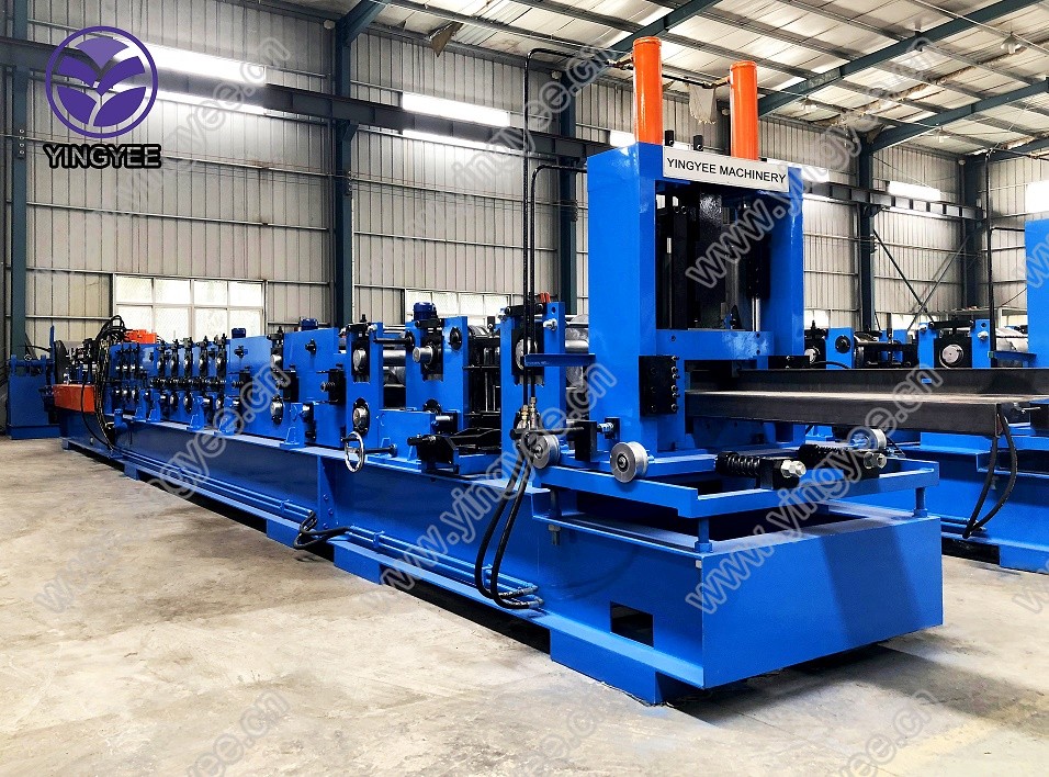 Automatic CZ Purlin Roll Forming Machine