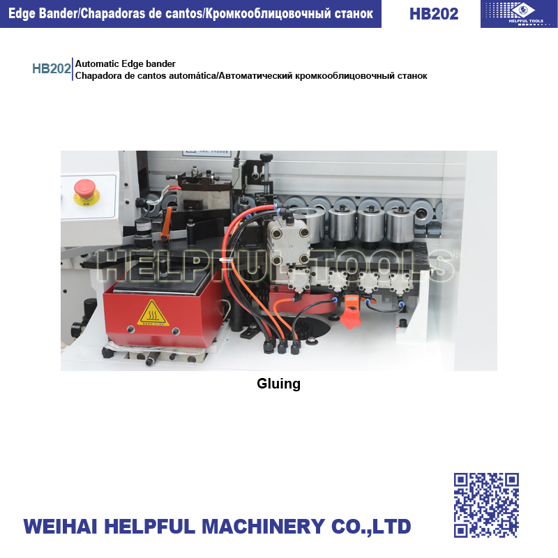 Gluing System Detail