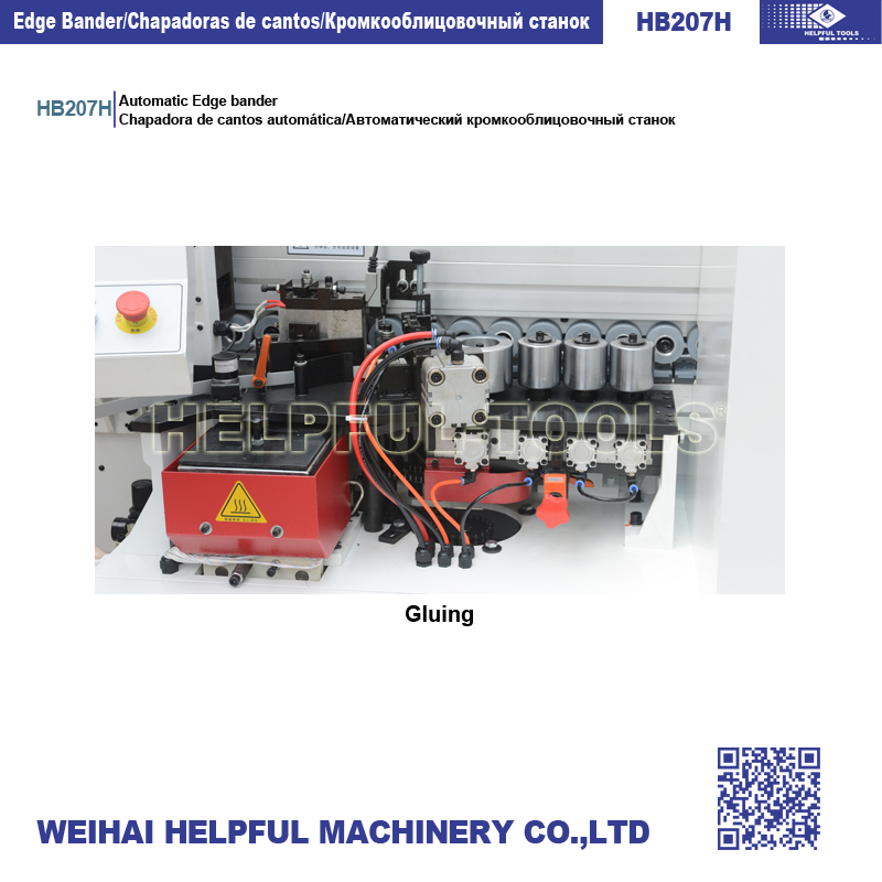 Gluing unit for precise adhesive application