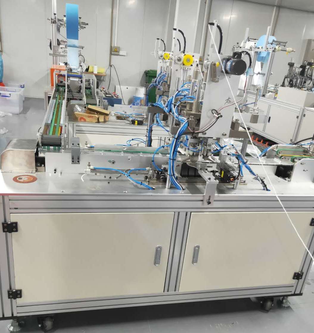 Automated Disposable Face Mask Production Machine