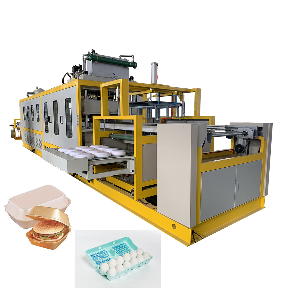 Foam Lunch Box Forming and Cutting Machine