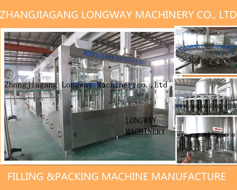 Automatic Beverage Rinsing Filling Capping Machine