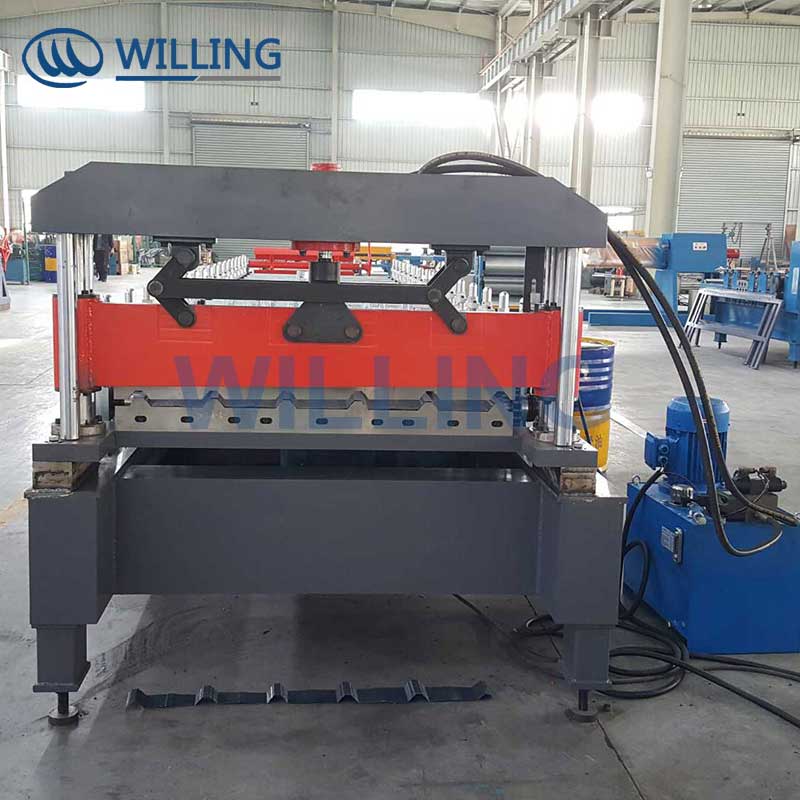 Automatic Hangzhou China Wall/Roof/Door Panel Roll Forming Machine - Image 2