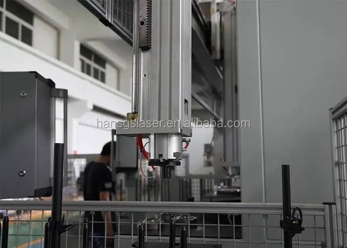 Automatic high-power gear laser welding machine for automotive gearbox gears