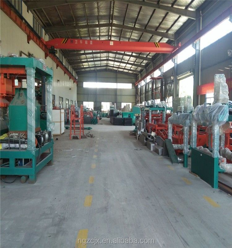 Heavy-duty steel frame of the automatic mill ball moulding line