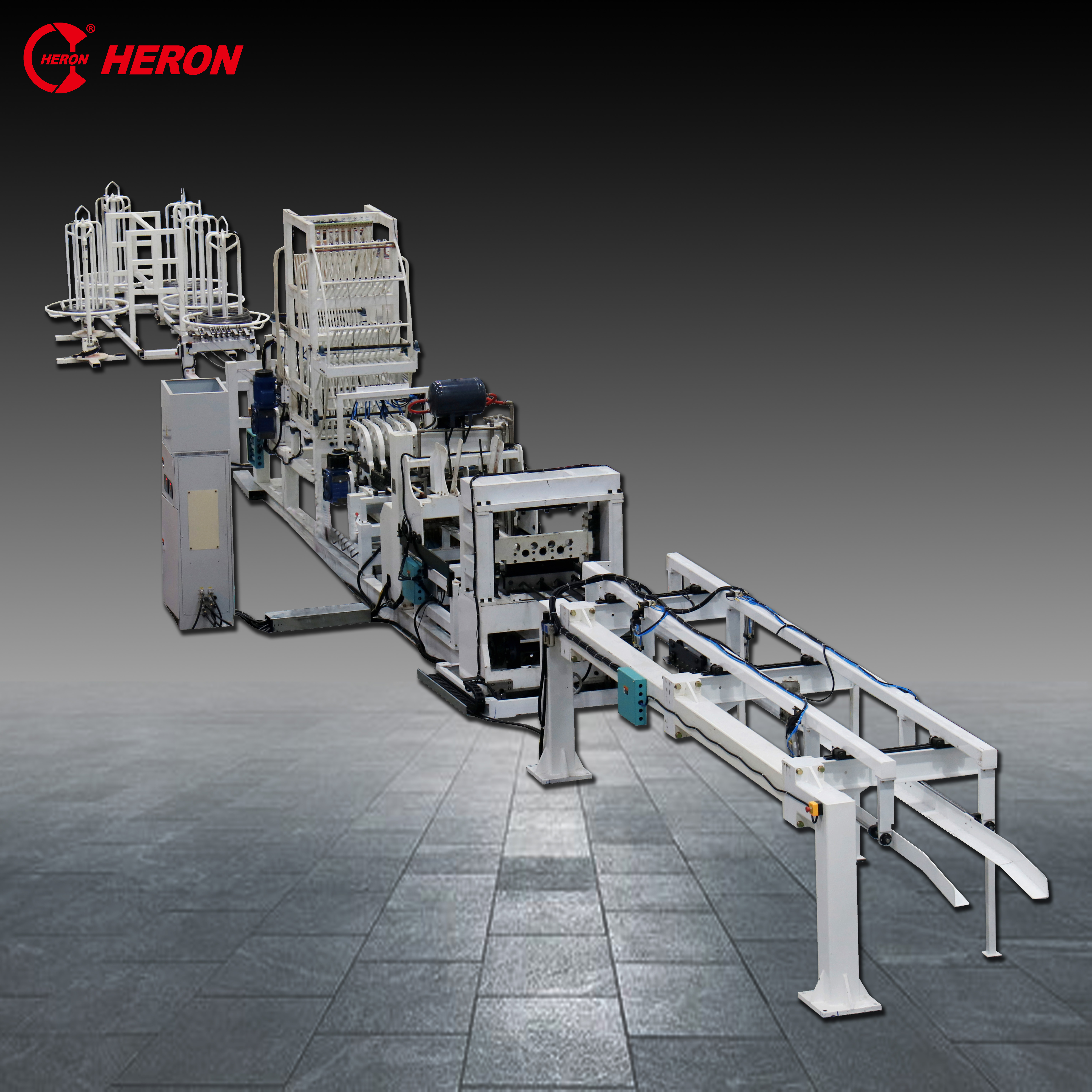 Automatic multi spot welding machine with wire feeder for preformed wall frame - Image 2