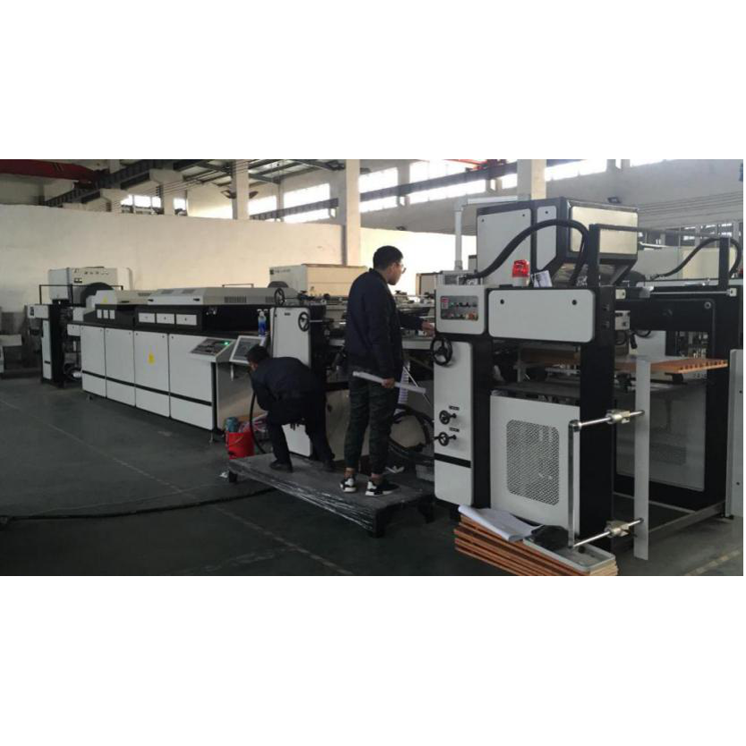 Automatic Paper Grazing& Oil Coating Machine - Image 2