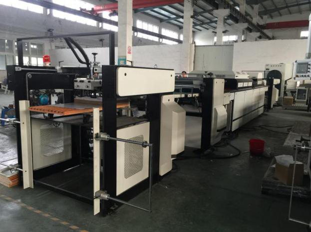 Automatic Paper Glazing and Oil Coating Machine