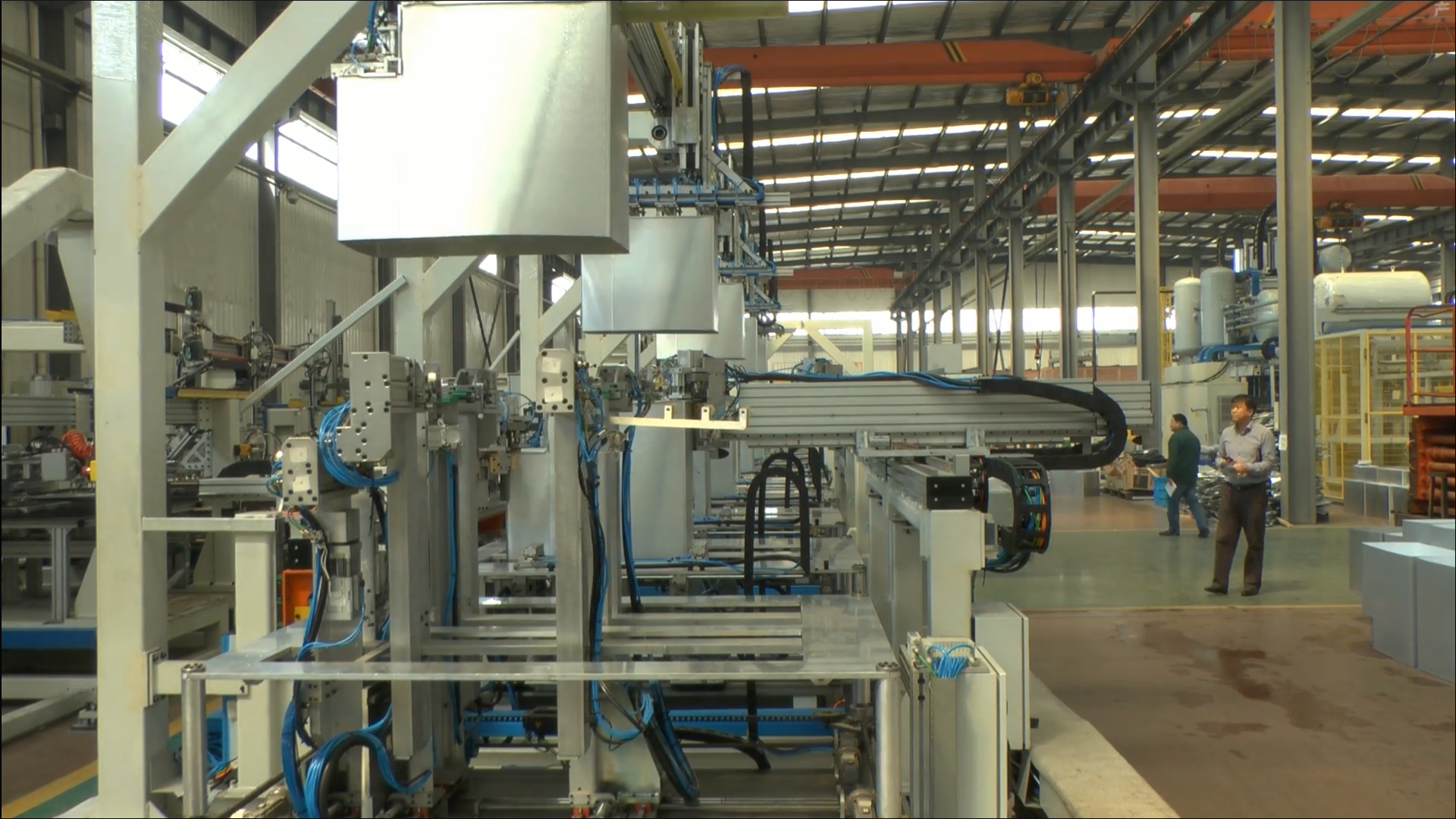 Automatic Inner Liner Production System for Chest Freezers