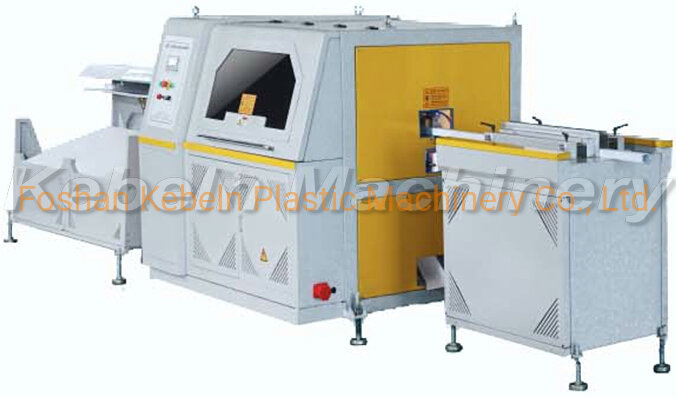 Automatic PVC cable trunking punching machine with integrated control panel