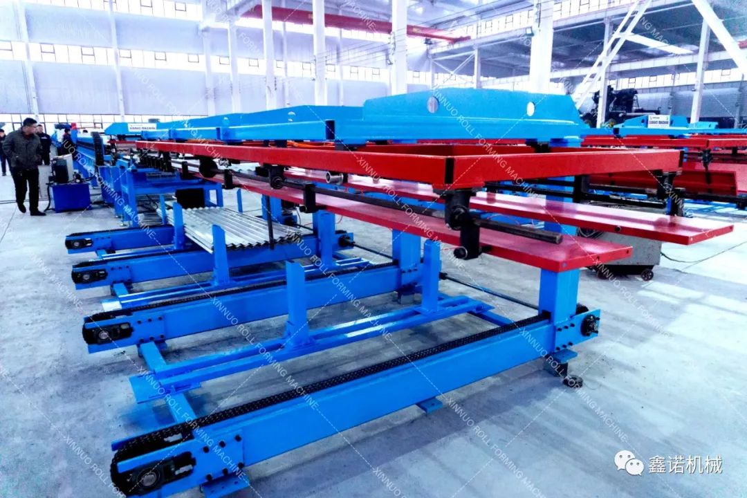 Automatic roof panel stacker for roll forming machine roofing sheet making machine - Image 2