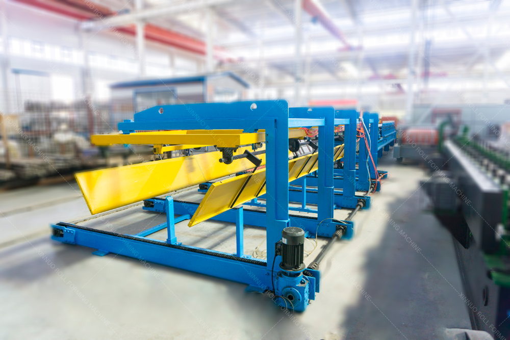 Automatic Roof Panel Stacker for Roll Forming Machines